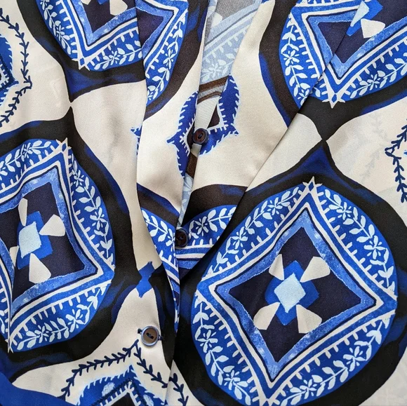 Alexis Robbie Romper In Santorini Print | Size M - Picture 8 of 16